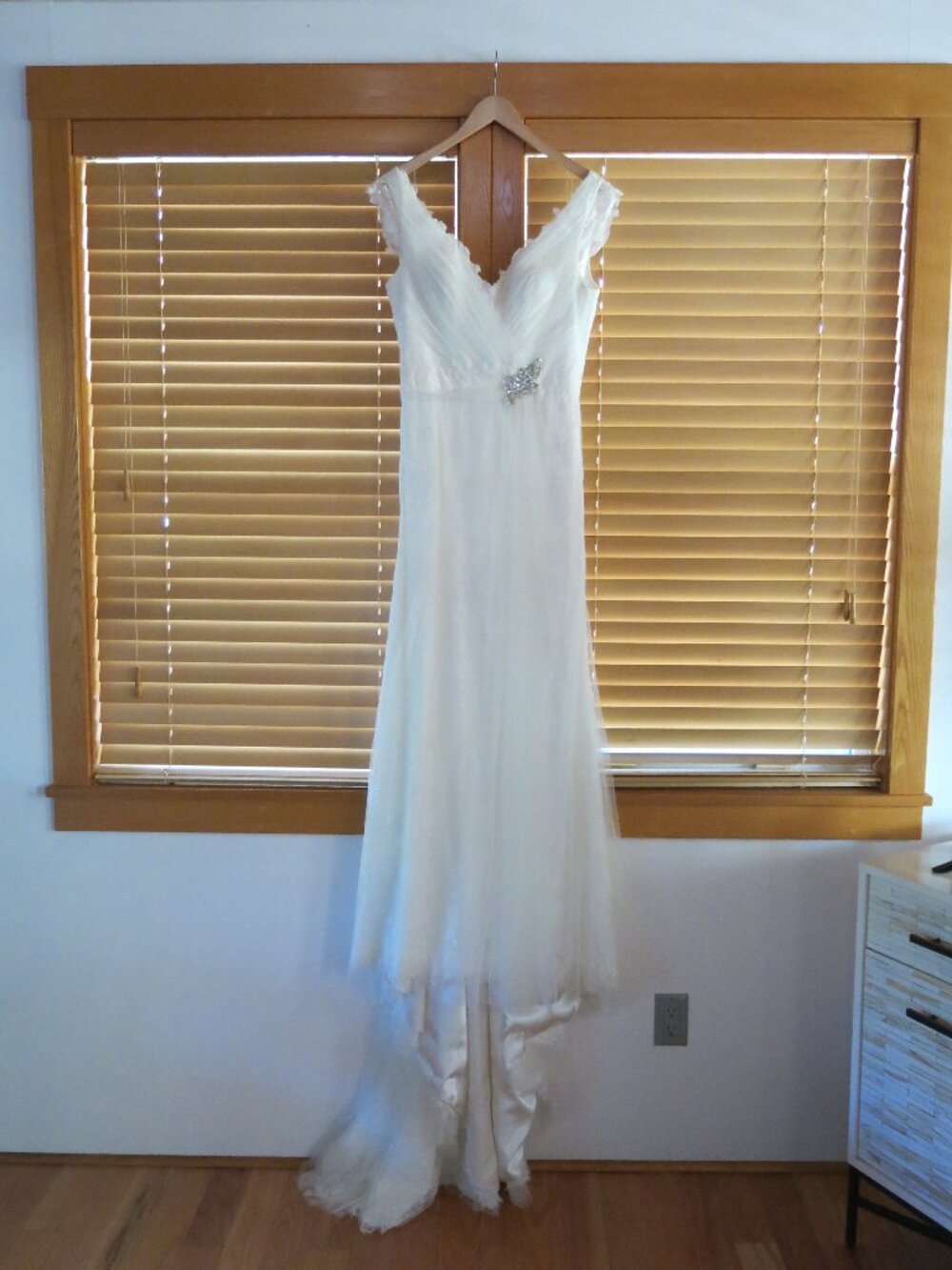 Size 14 Maggie Sottero wedding gown in ivory
